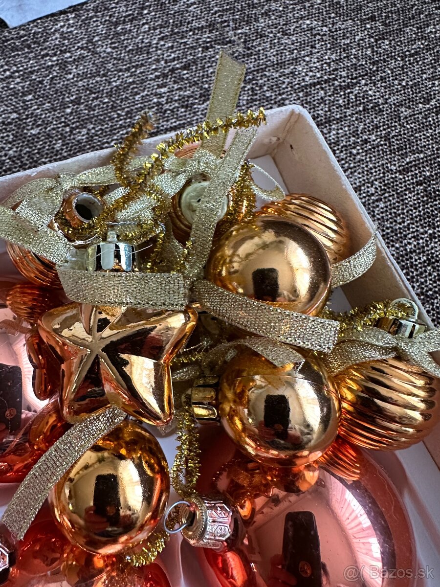 sklenené vianočné gule - 3