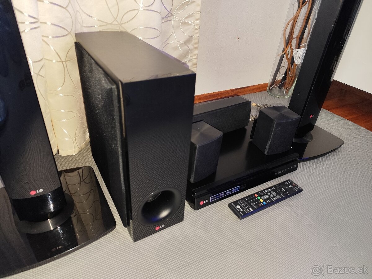 Predám 3D Blu-ray domáce kino 5.1 LG BH6430P - 3