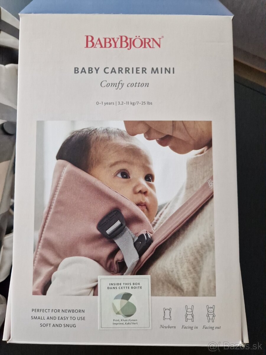 Baby Bjorn nosič MINI Cotton - 3