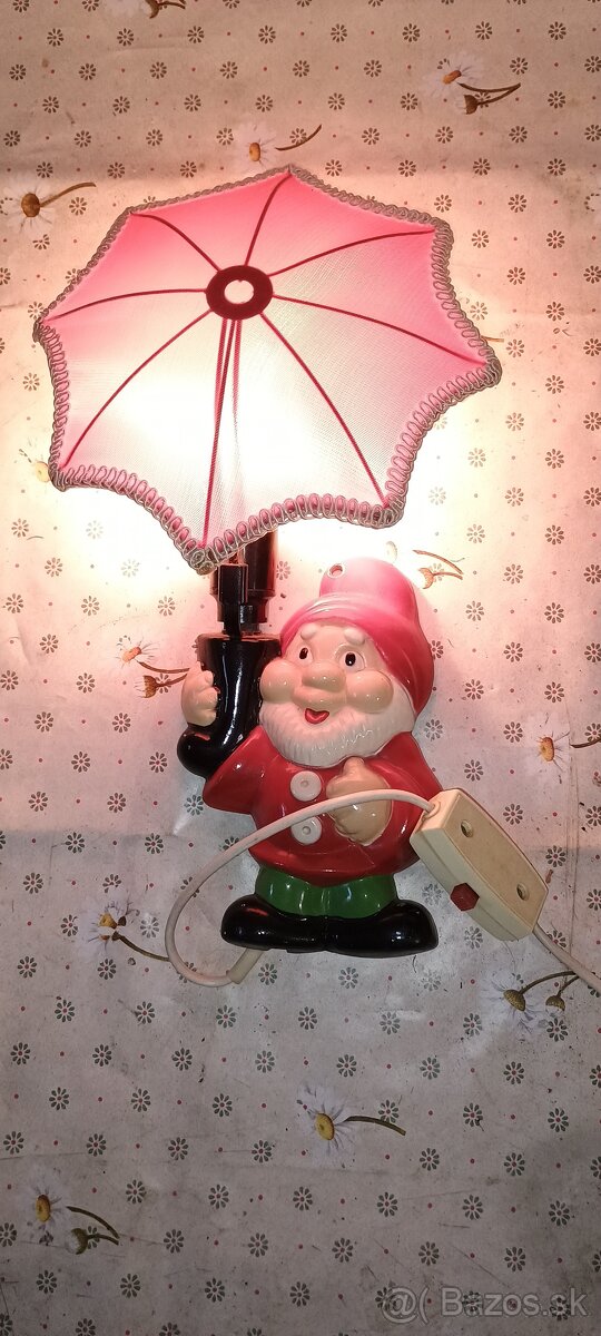 Retro lampa trpaslik - 3