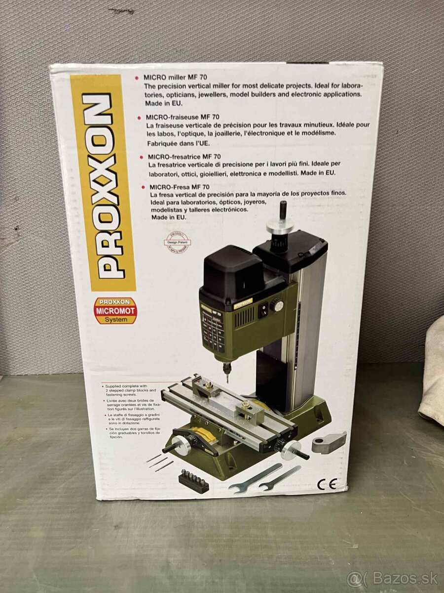 Predám mikro-frézu Proxxon MF 70 (27110) - 3
