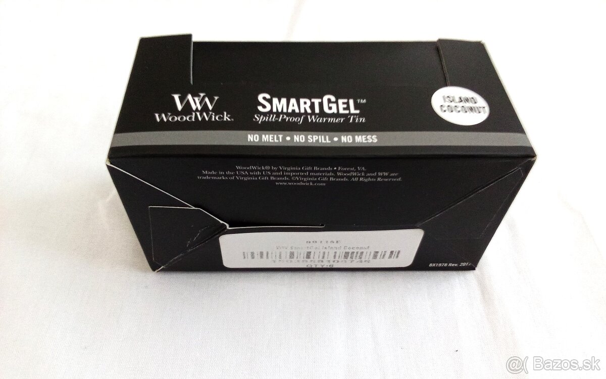 sady vonných gélov woodwick island coconut - 3