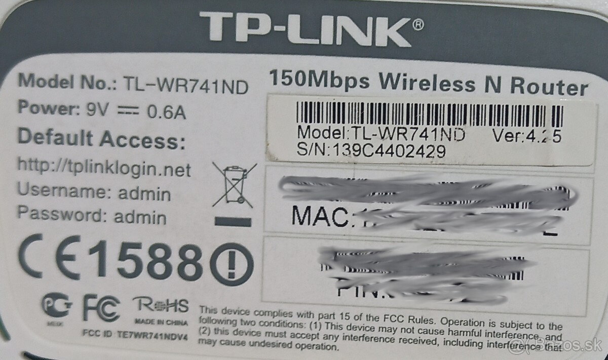 WiFi Router TP-LINK TL-WR741ND - 3