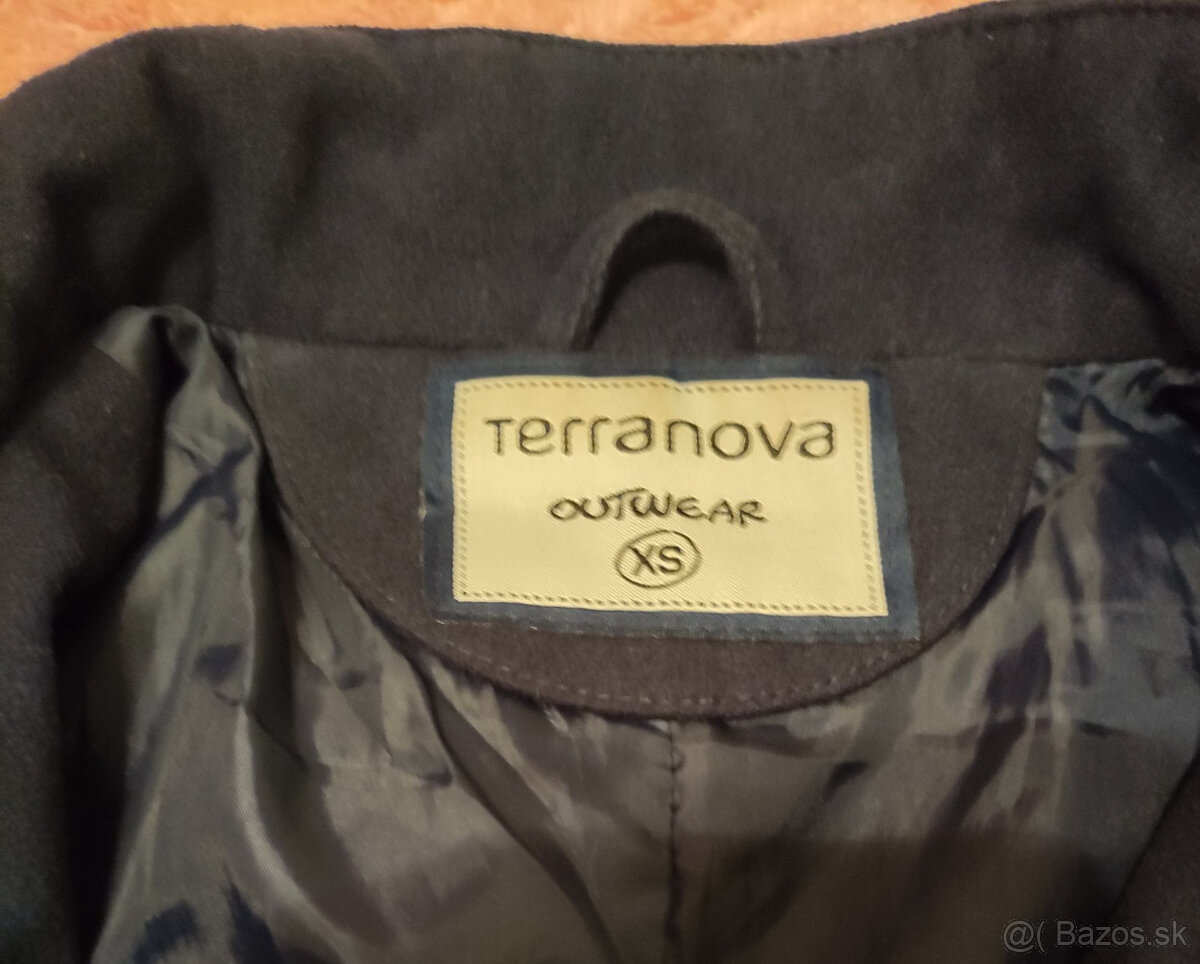 kabát tmavomodrý XS - 3