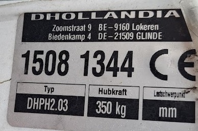 Prodám plošinu pro vozíčkáře Dhollandia DHPH2.03 - 3