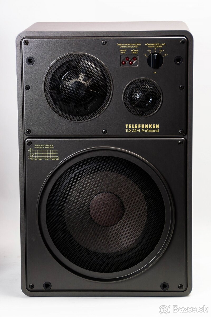 TELEFUNKEN TLX 22/4 / nemecká reprosústava / záruka - 3