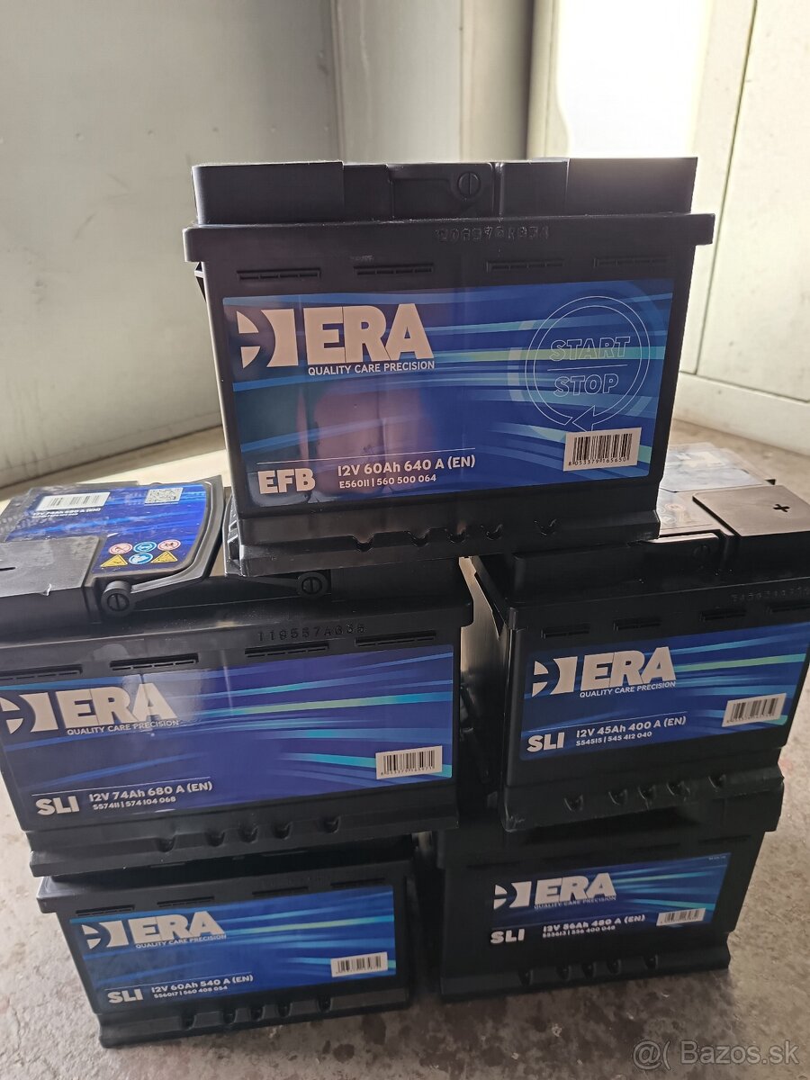 Autobatéria 60 Ah EFB (Štart-Stop) ERA - 3
