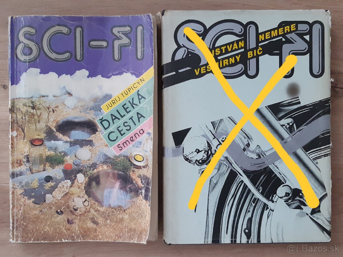 Sci-fi , Scifi literatura , knihy - 3