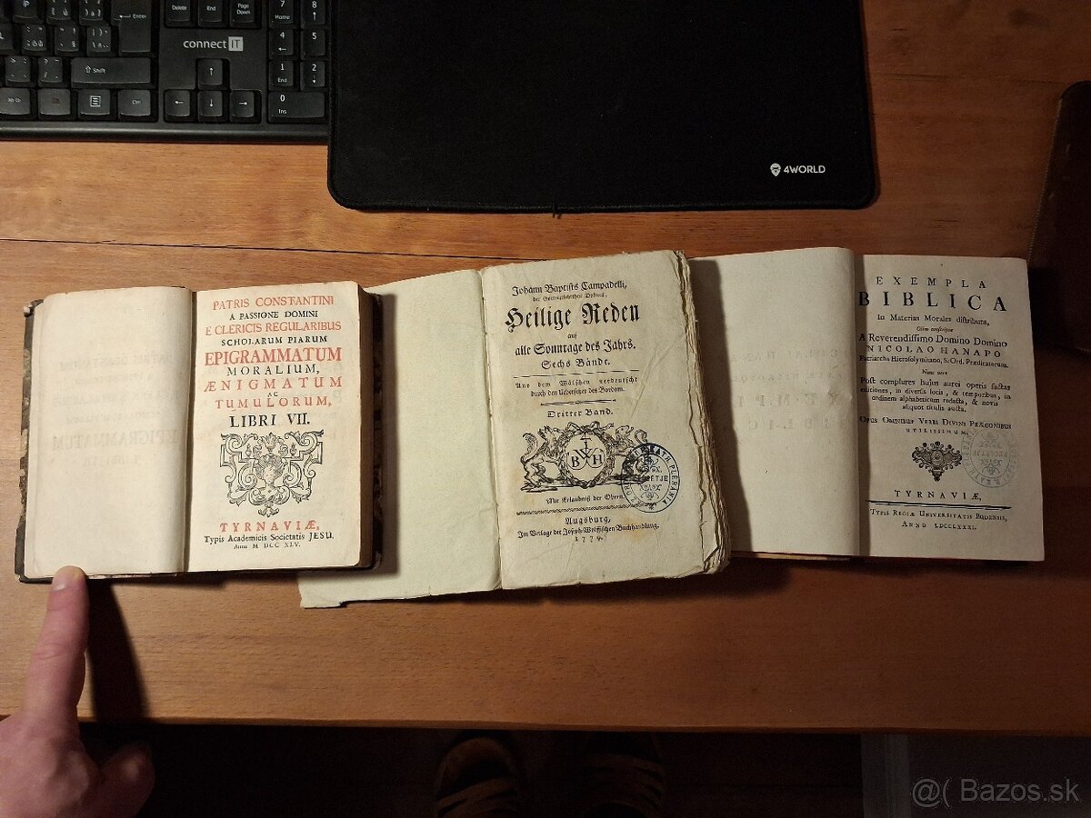 Starožitné knihy - 3