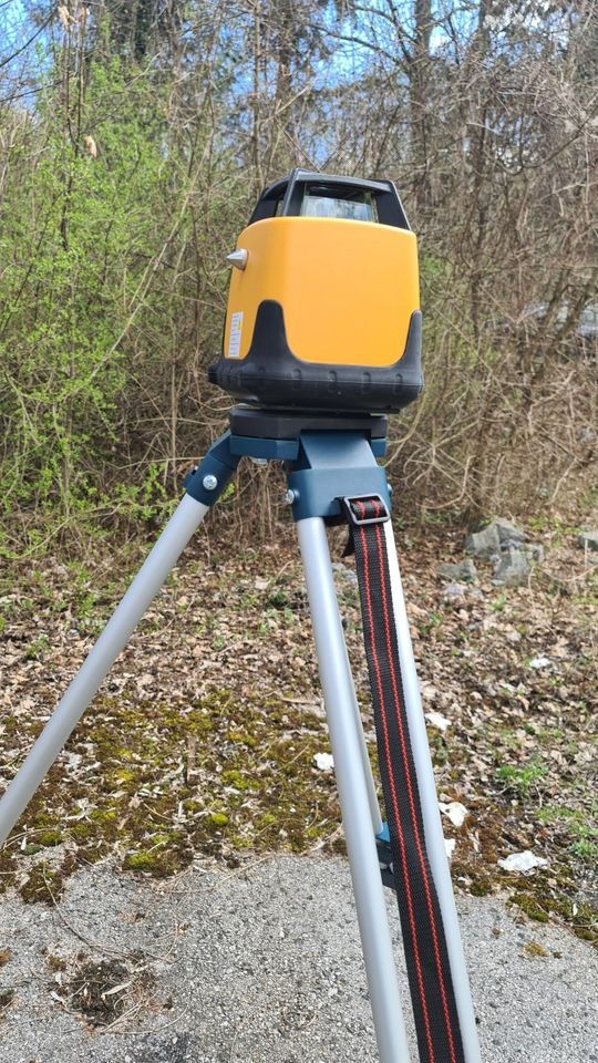 Rotačný laser zelený 360 komplet príslušenstvo - 3