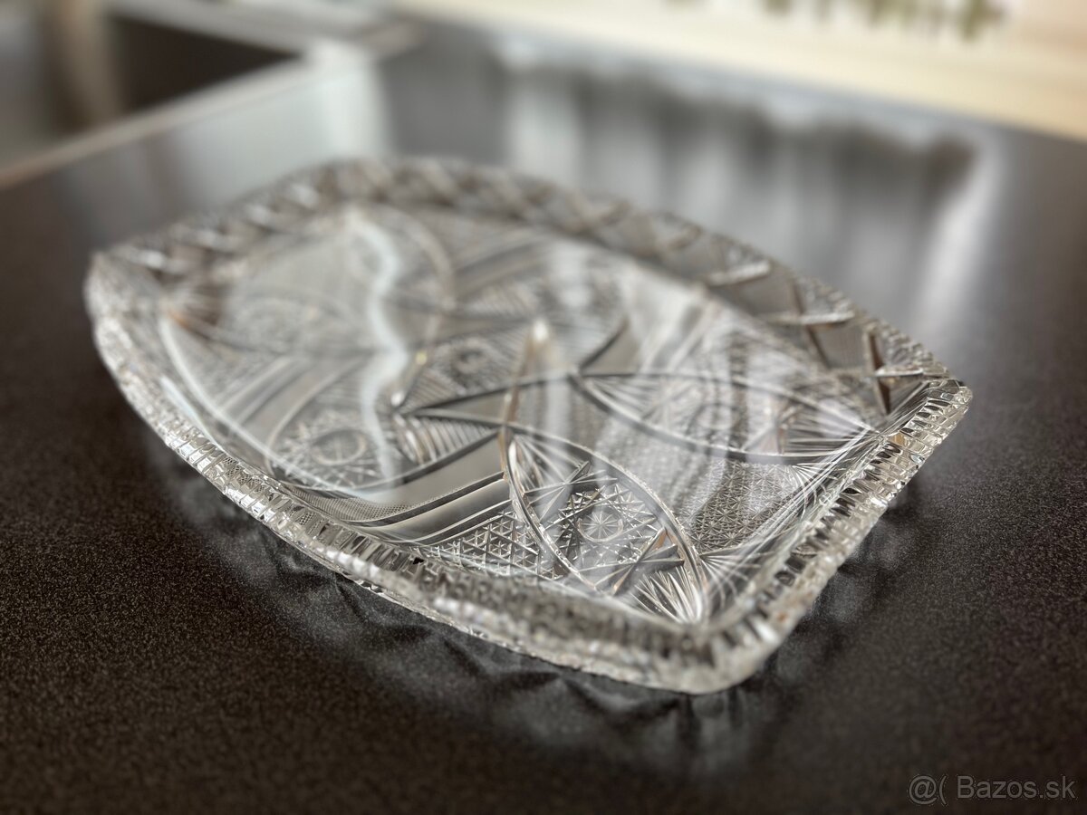 Podnos z brúseného skla - 3