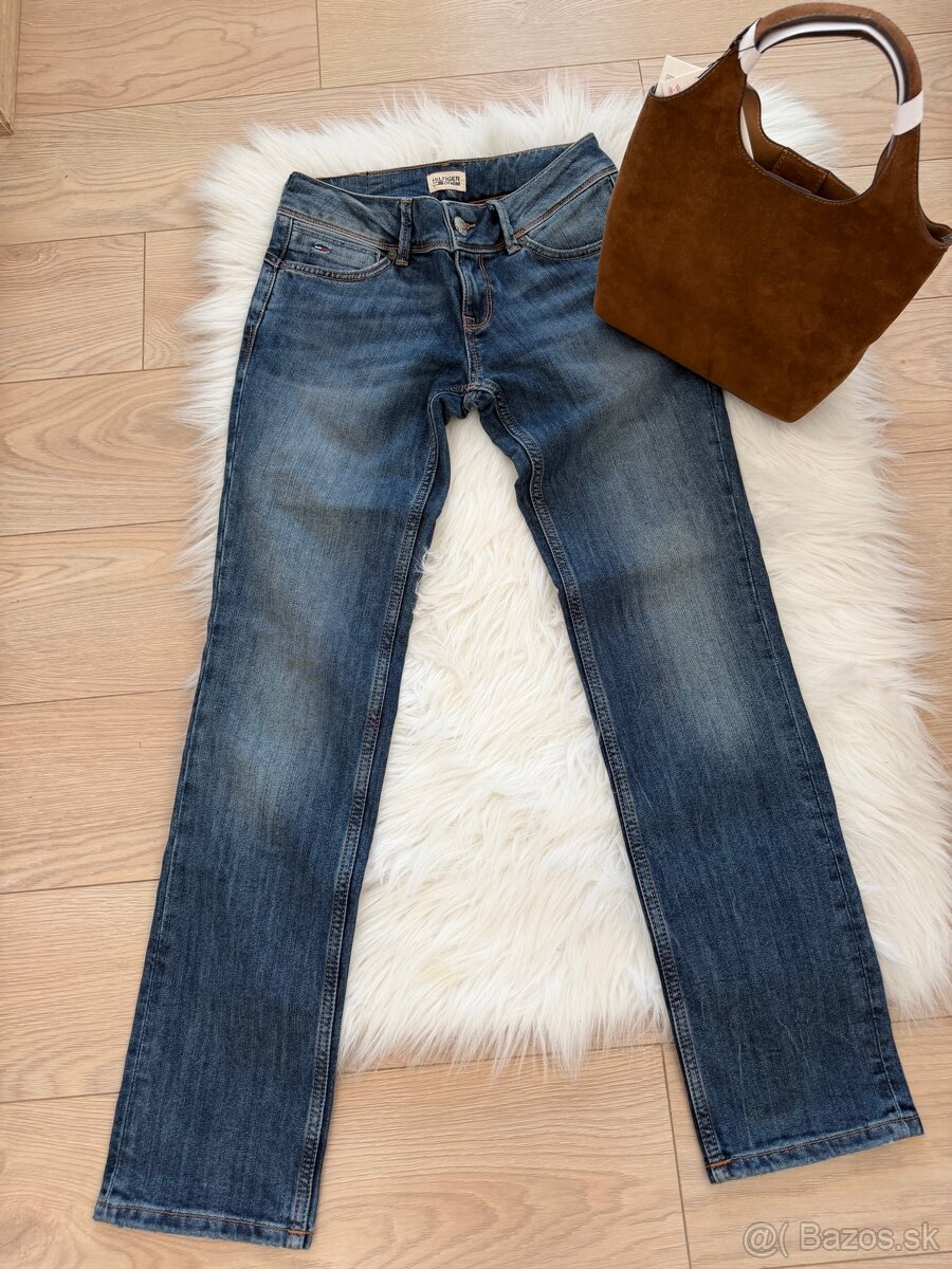 Dámske modré jeans Tommy Hilfiger - 3