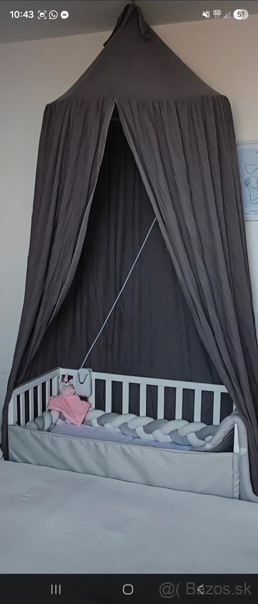 Drevena prístavná postieľka - 3