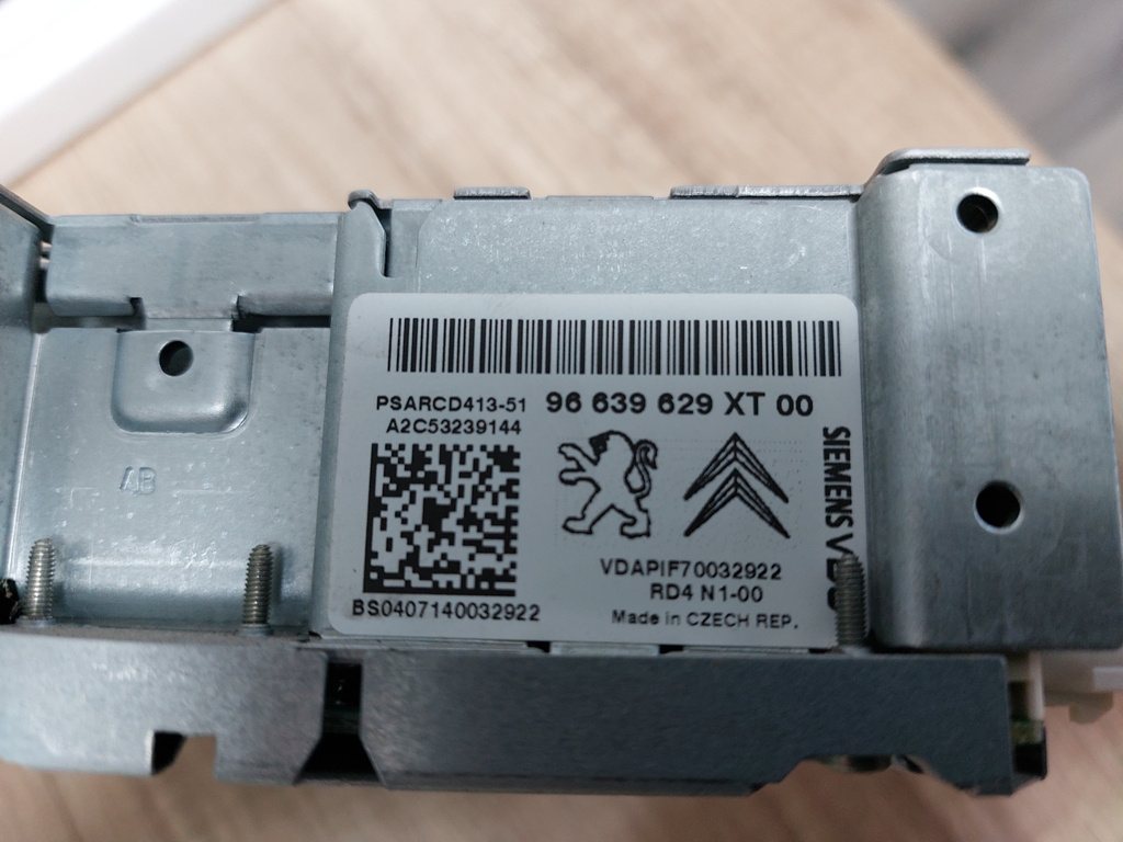 autorádio originálne citroen c4 picasso rok 2007 - 3
