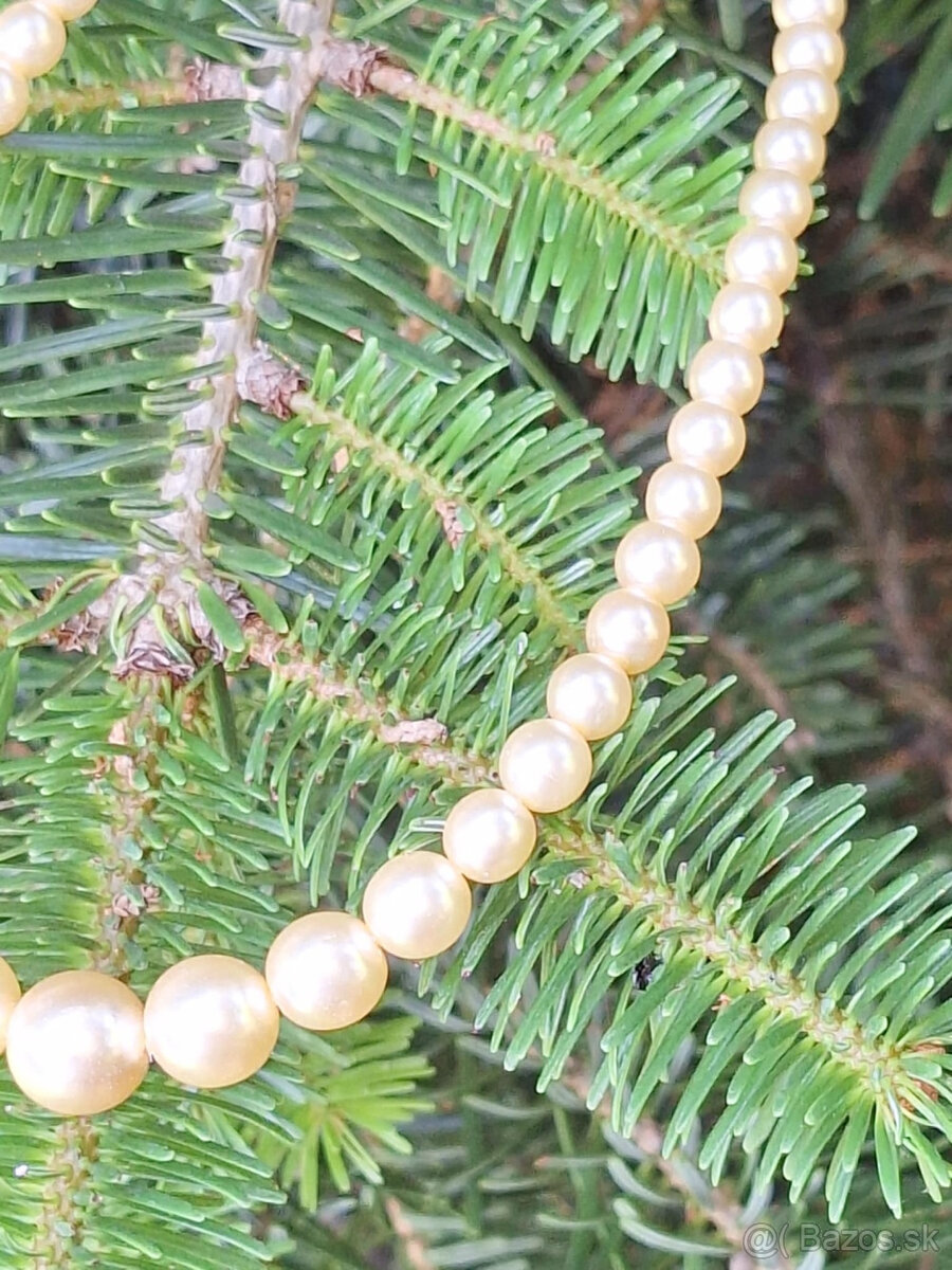 KRÁSNY PERLIČKOVÝ NÁHRDELNÍK - 3