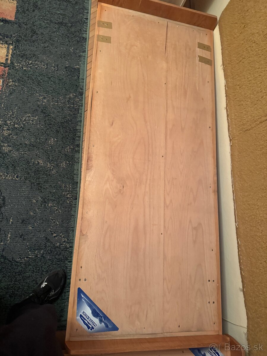 Retro drevené postele – 2 kusy - 3