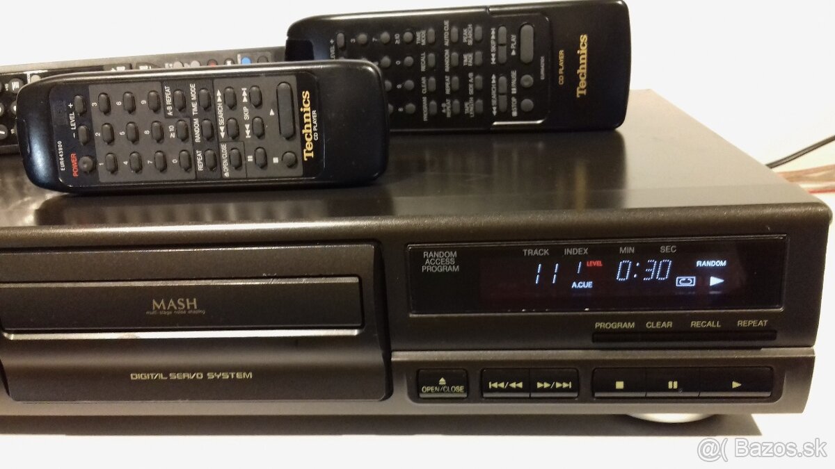 2x CD prehravac TECHNICS SL-PG380 vyroba GERMANY, AC58, AC28 - 3