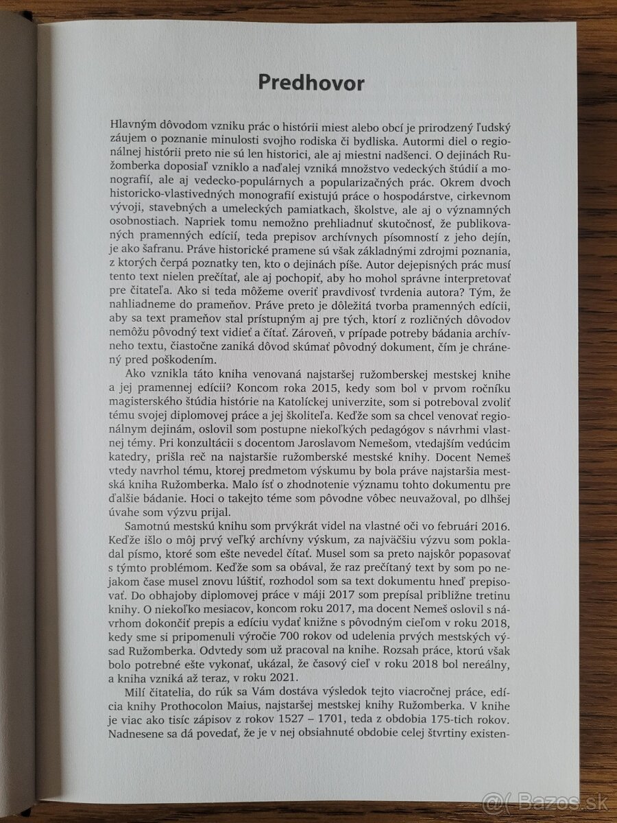 Najstaršia mestská kniha mesta Ružomberka - 3