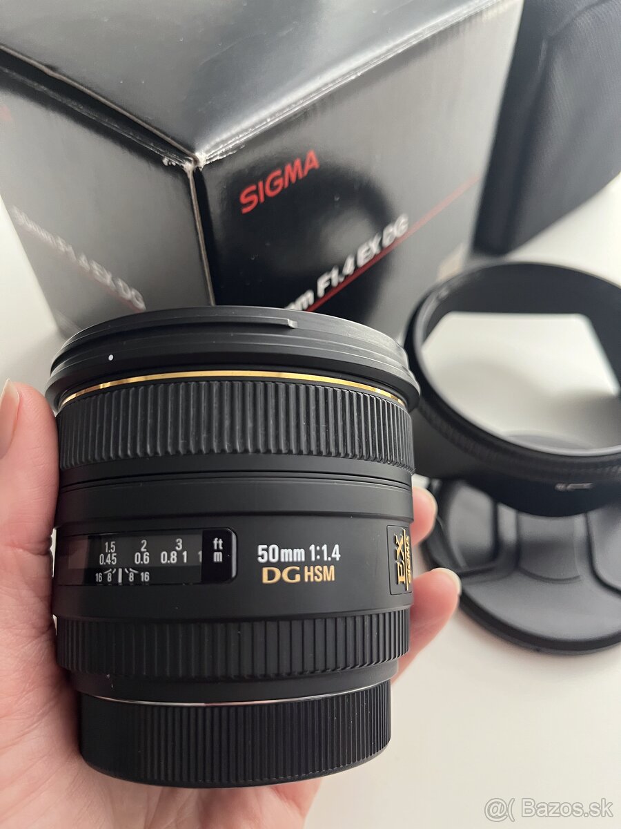 SIGMA 50mm F1.4 EX DG HSM pre Canon - 3