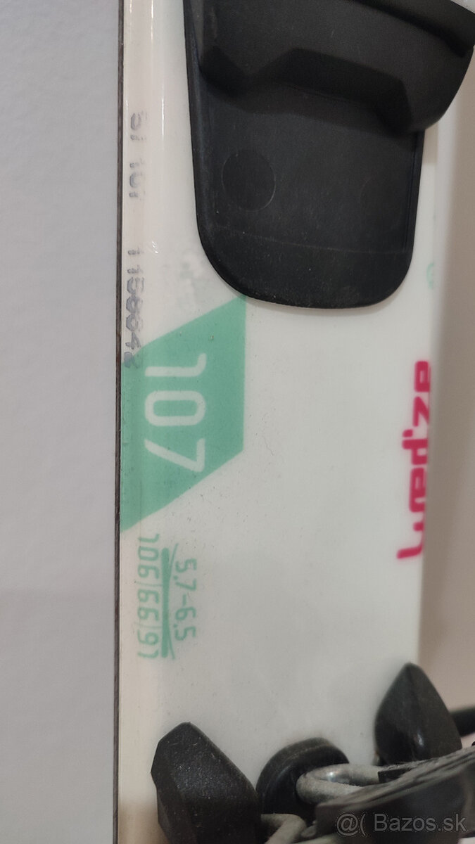 detske lyze Wedze 107cm + lyziarky TecnoPro vel. 32 - 3