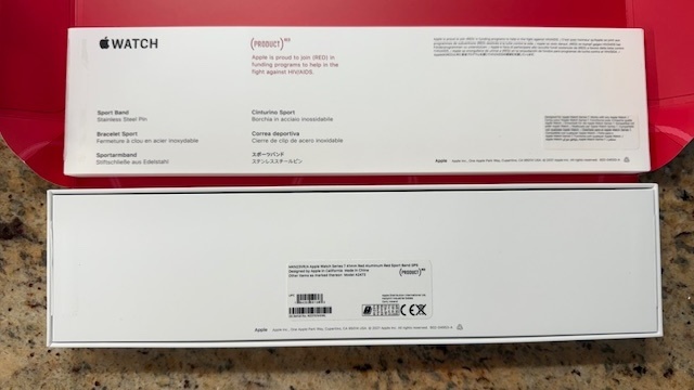 Apple Watch Series 7, GPS (Produkt) Red, 41 mm - 3