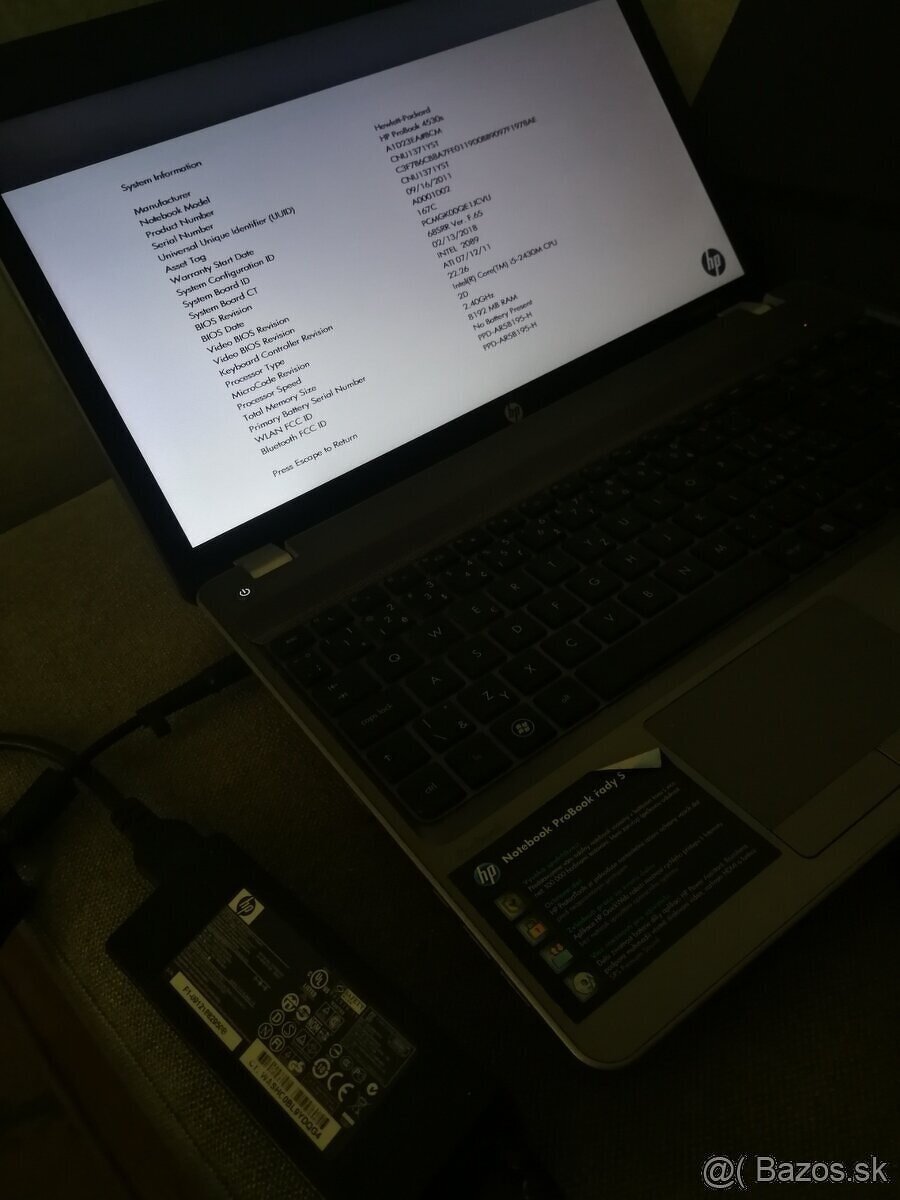 HP ProBook 4530s - na ND - 3