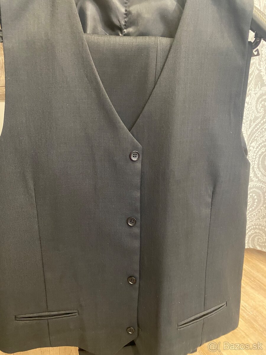 Pánsky čierny oblek - 3