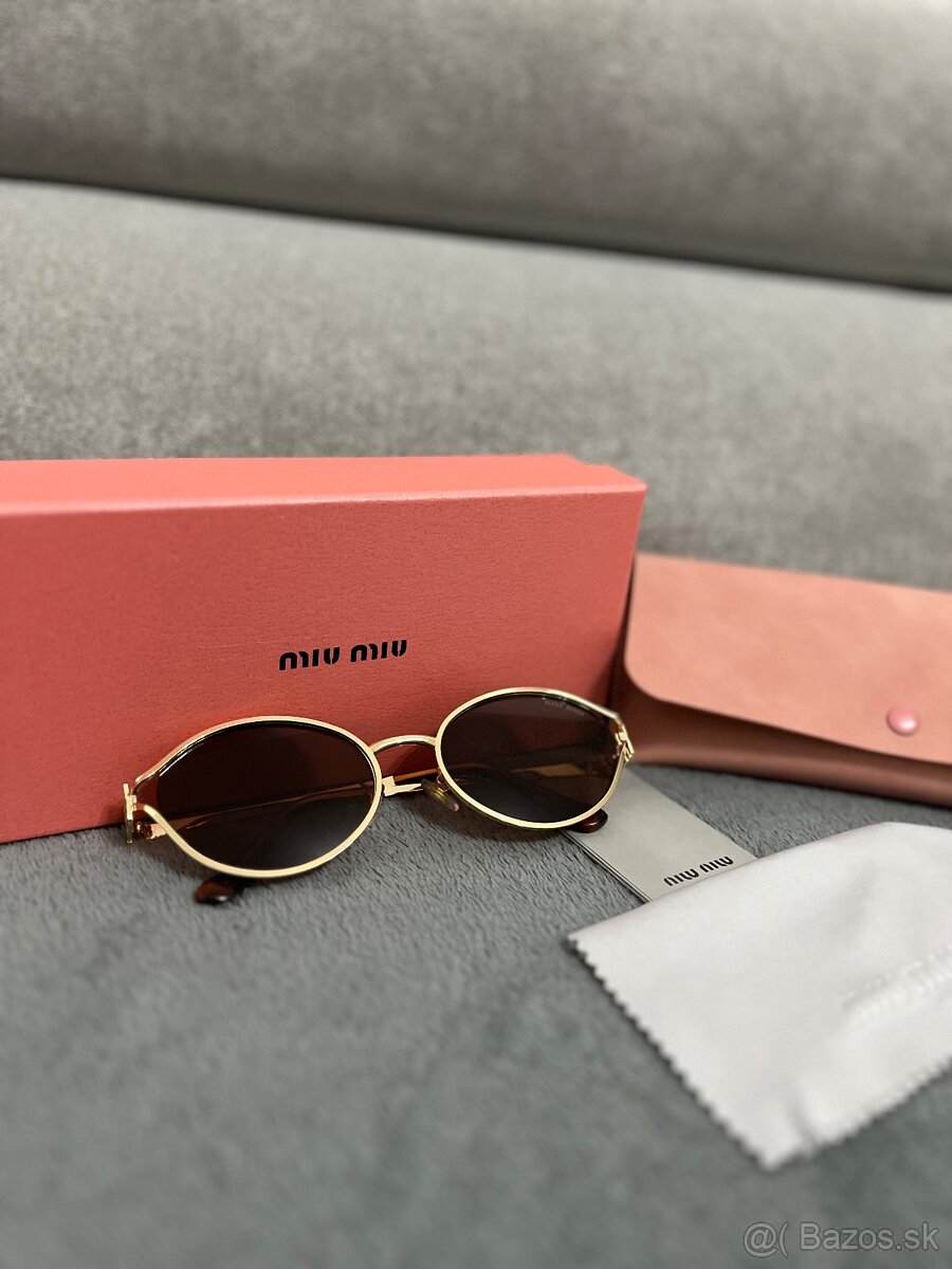 Miu miu okuliare zlaté - 3