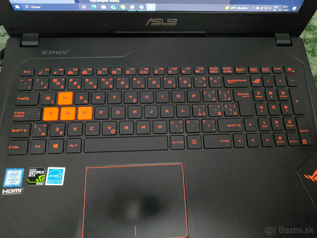 Predám ASUS ROG STRIX GL502 - 3