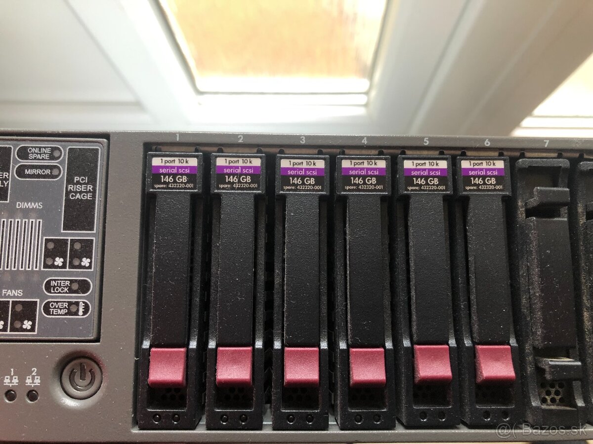 HP 2,5" HDD SAS 146GB 10k - 3