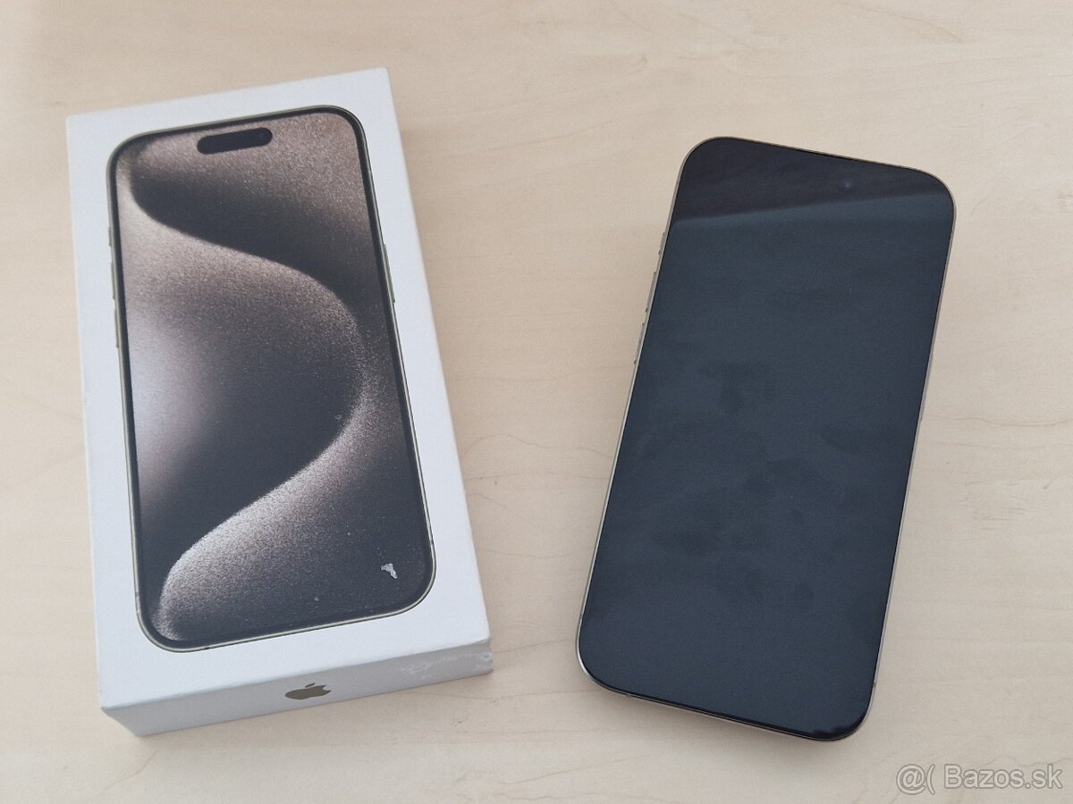 Apple iPhone 15 Pro 512GB Natural Titanium - 3