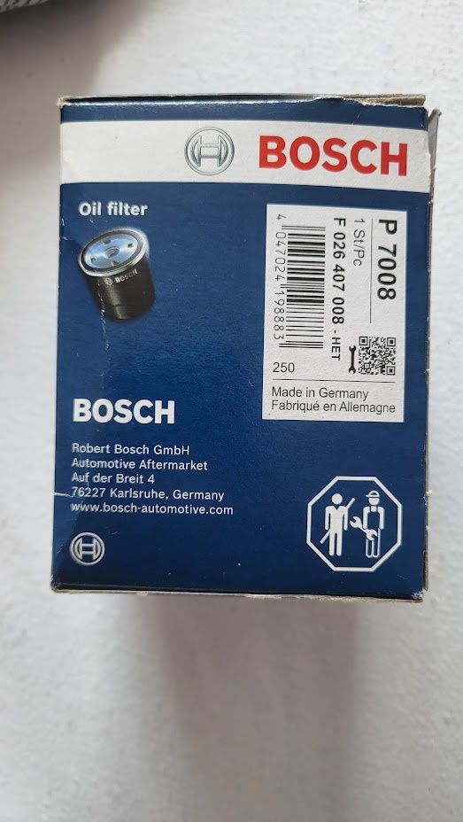 Olejový filter BOSCH P7008 - 3