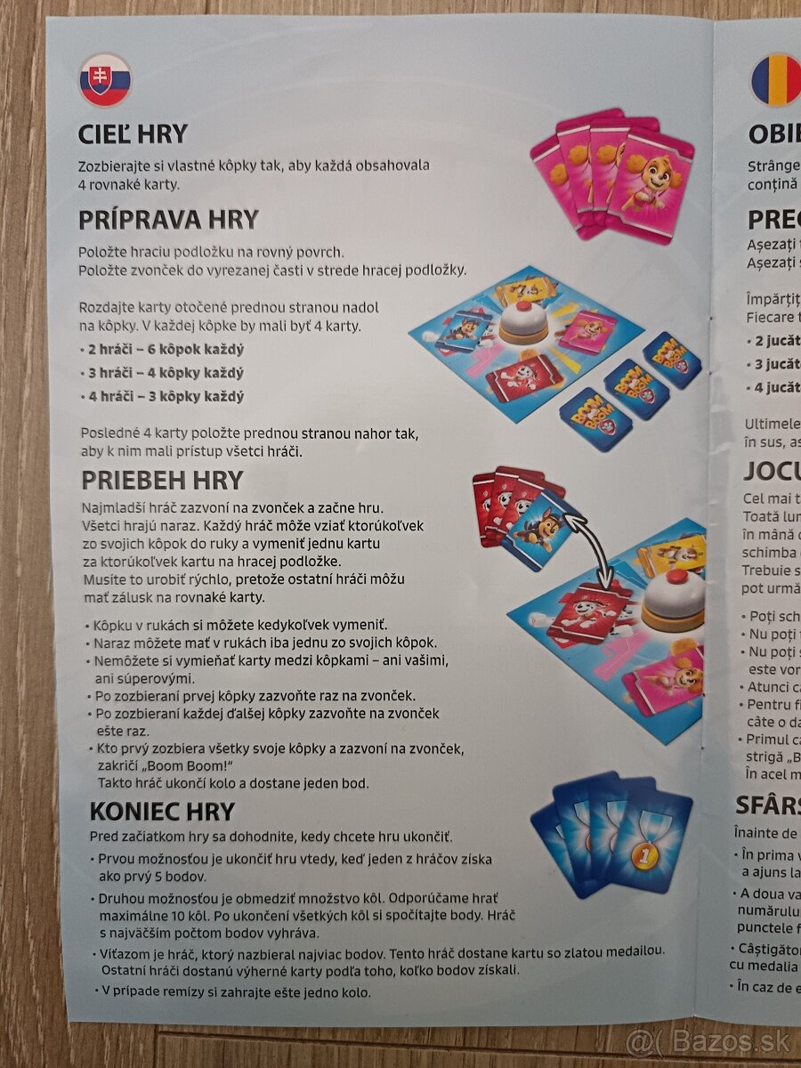 spoločenska hra Paw Patrol - 3