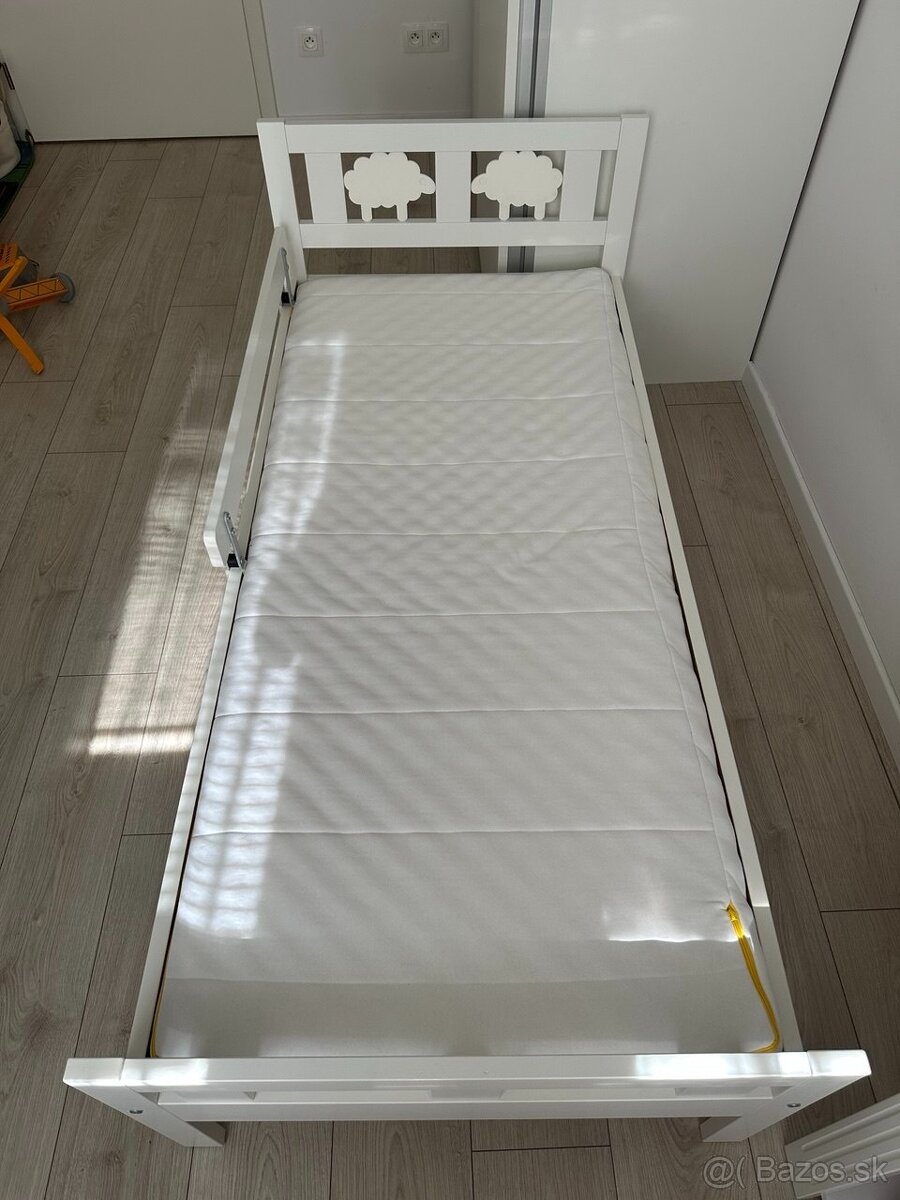 Detská posteľ IKEA KRITTER 70x160 cm + matrac - 3
