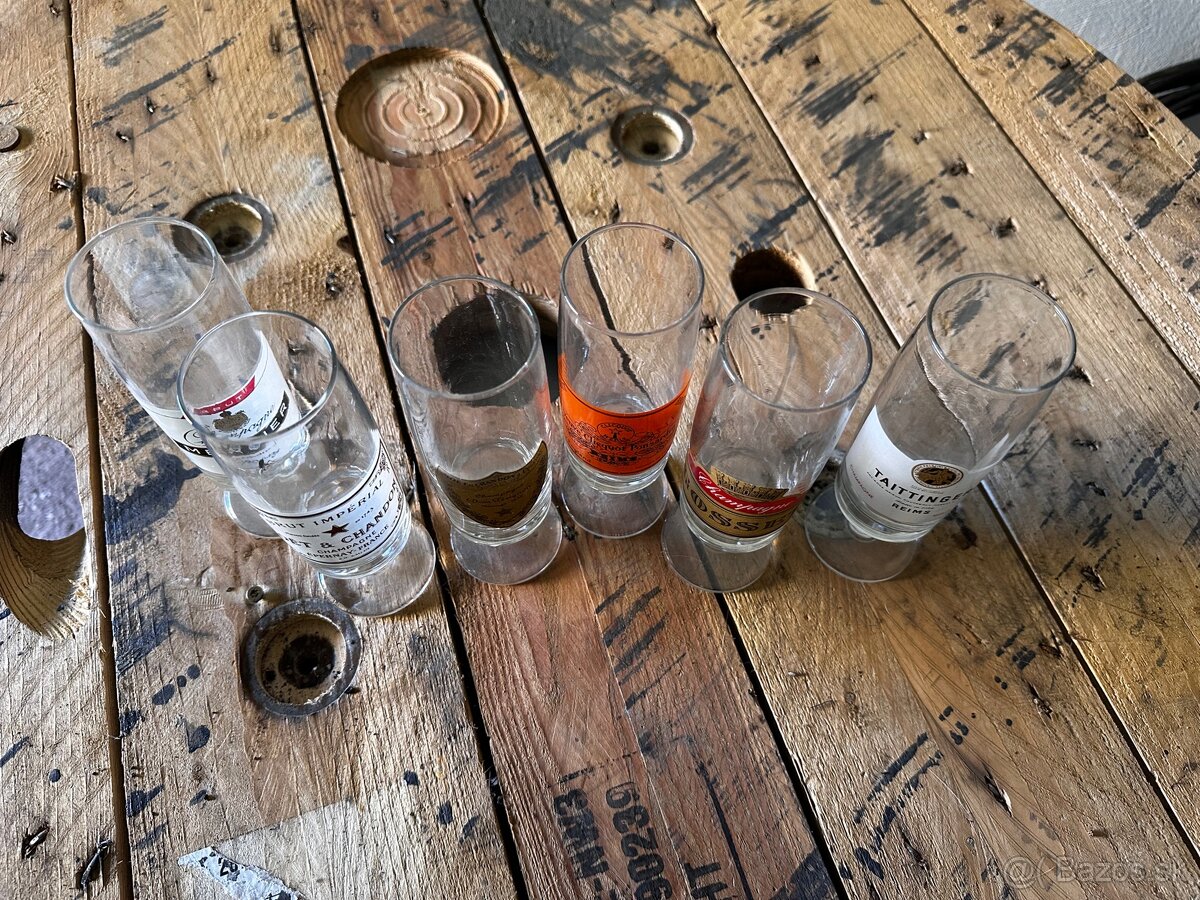 Zberateľská sada pohárov na šampanské - 3