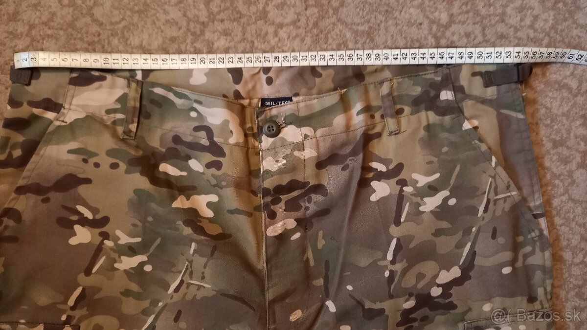 Multicam MIL-TEC BDU nohavice 3XL - 3