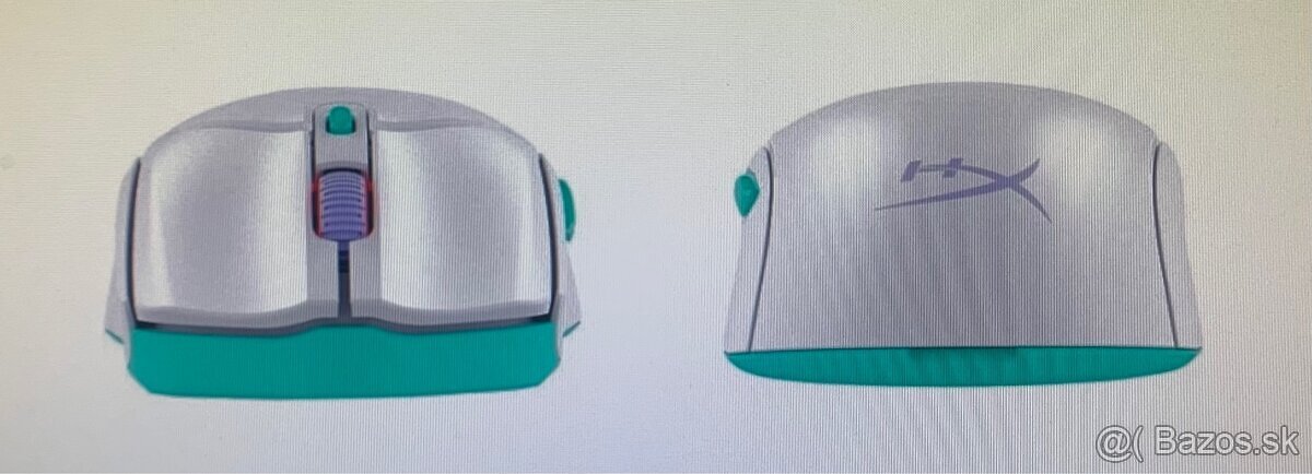 Predám myš Hyperx pulsefire haste 2 core - 3