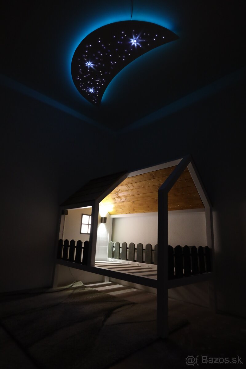 Detská postieľka domček. - 3