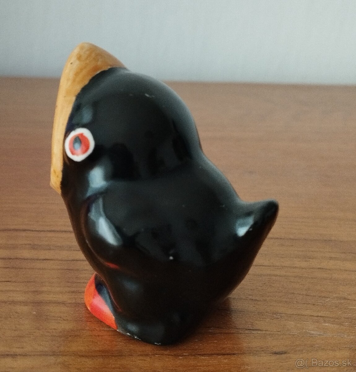 Starožitný keramický vtáčik - 3