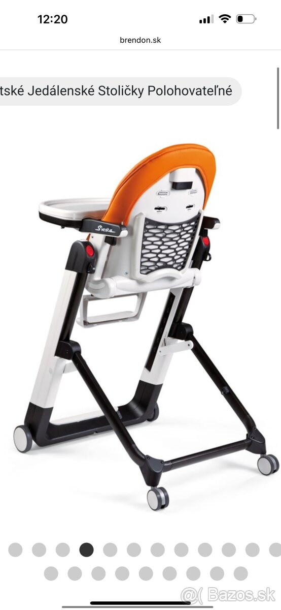 Stocilcka na krmenie Peg perego siesta follow me - 3