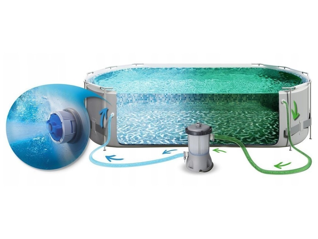 Nový bazén 427 x 250 x 100 cm - 3