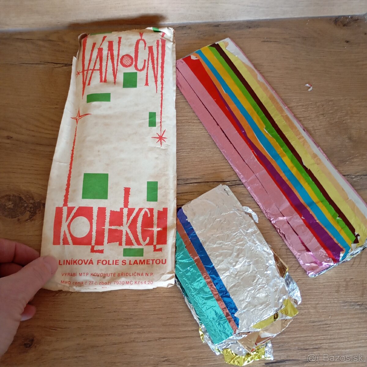 staré vianočné ozdoby, komplet 49e - 3