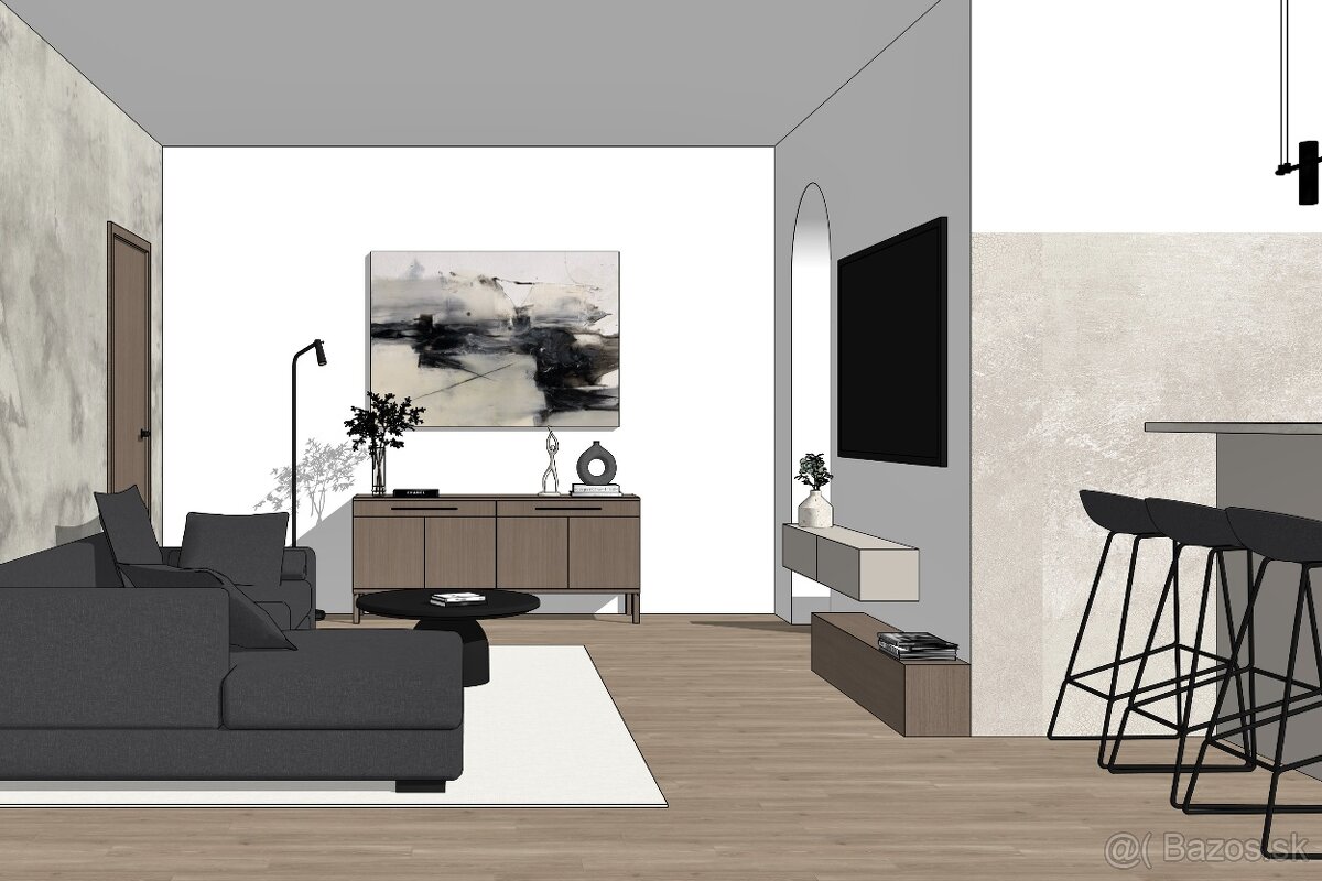 Veľký Bysterec: 3 izbový byt - 3