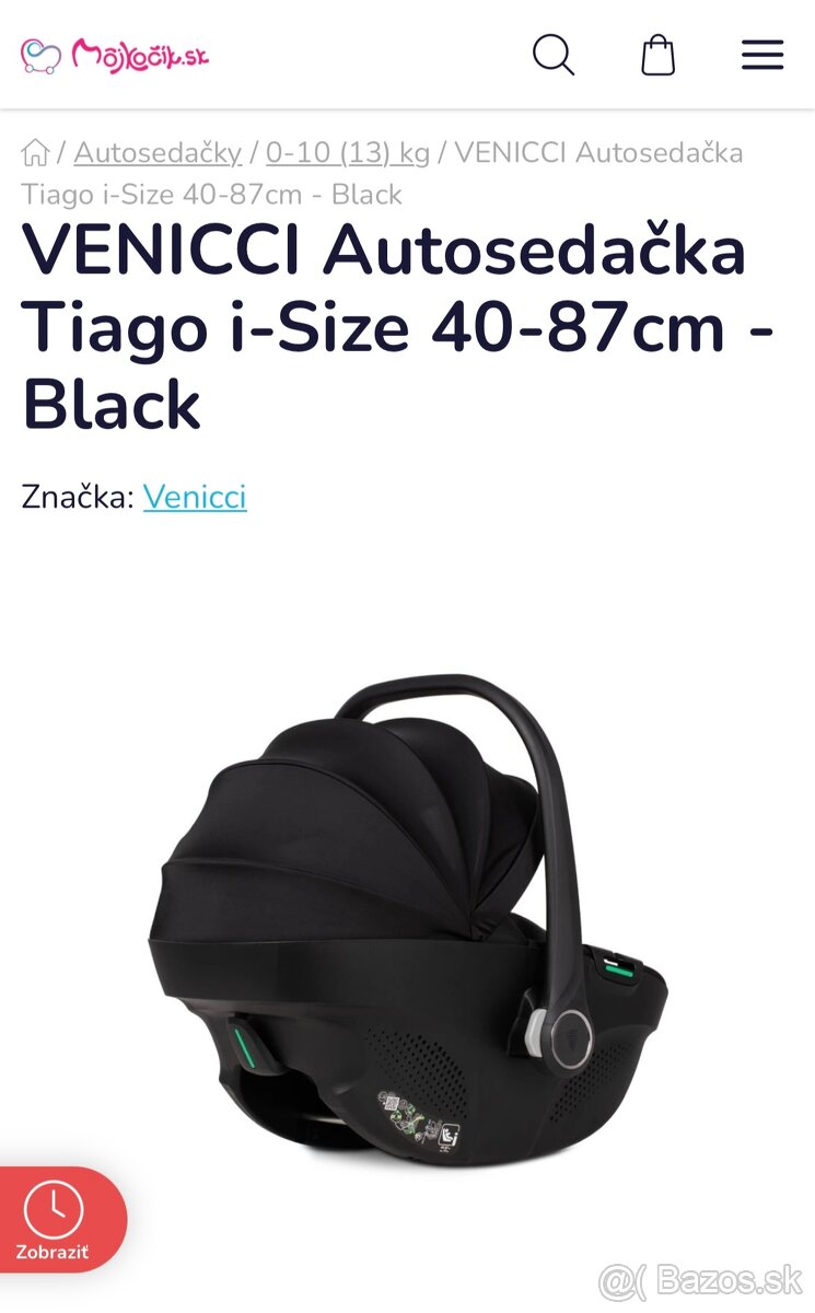 Detská autosedačka VENICCI - 3