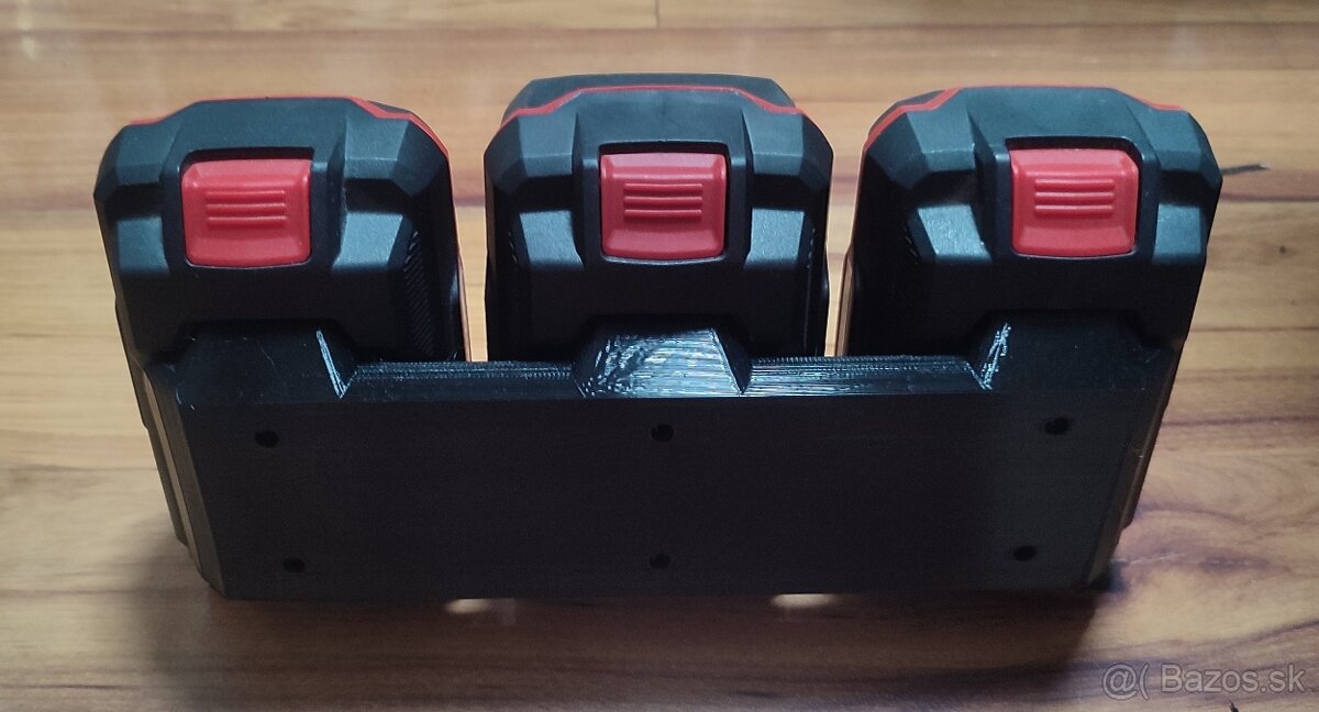 Držiak na aku batérie Parkside 20V (2Ah,4Ah,8Ah) - 3