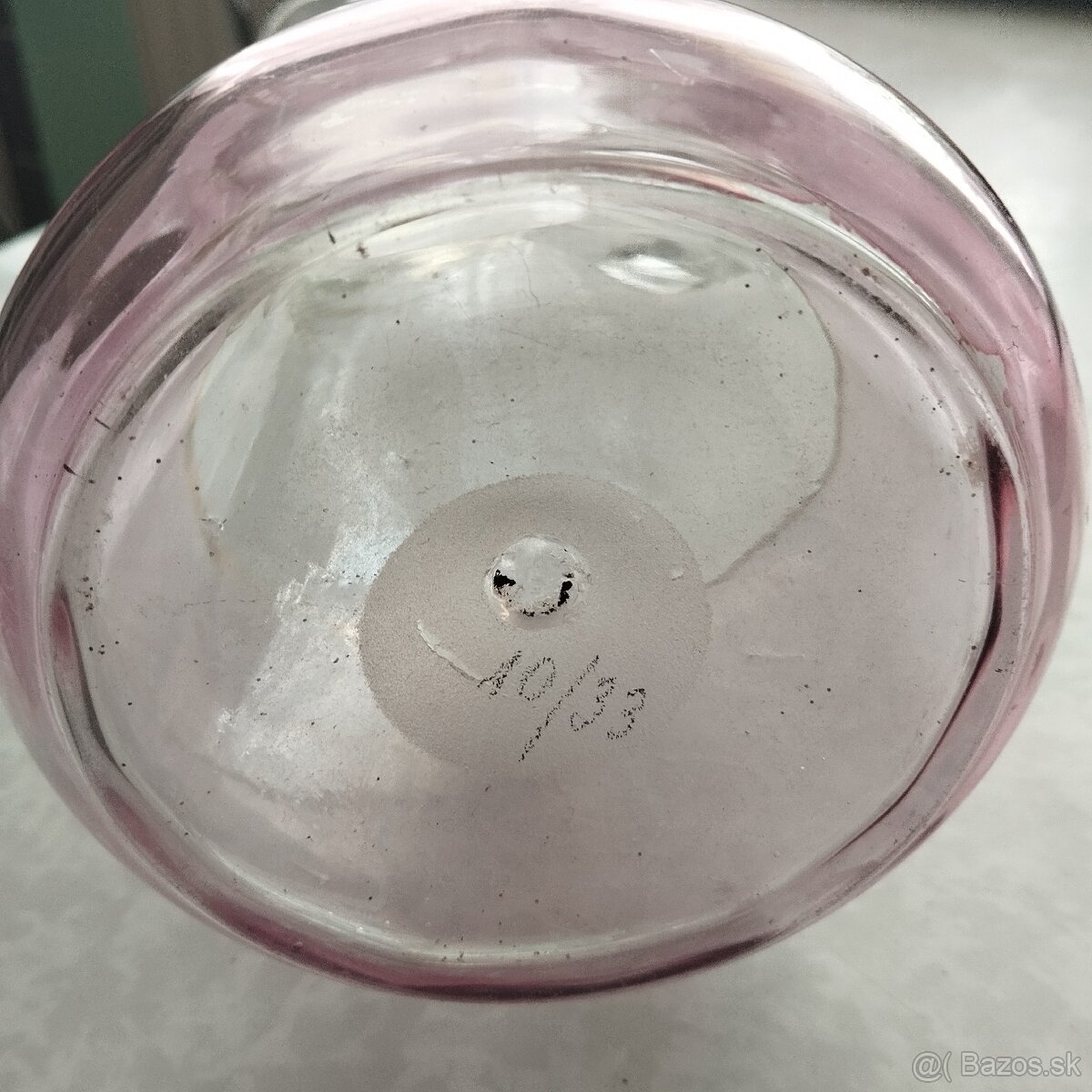 Sklenený džbán - ručná výroba - 3