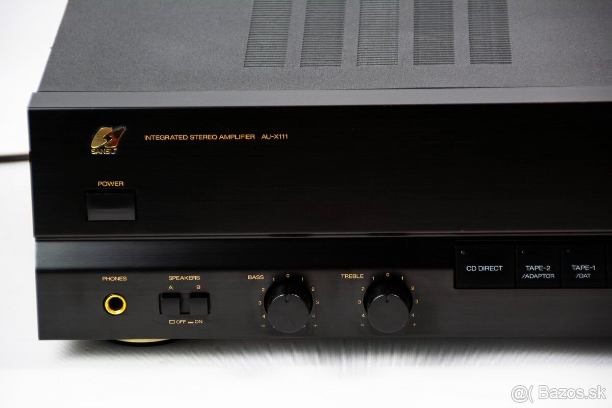 SANSUI AU-X111 / analógový japonský zosilňovač z ,,X” série - 3