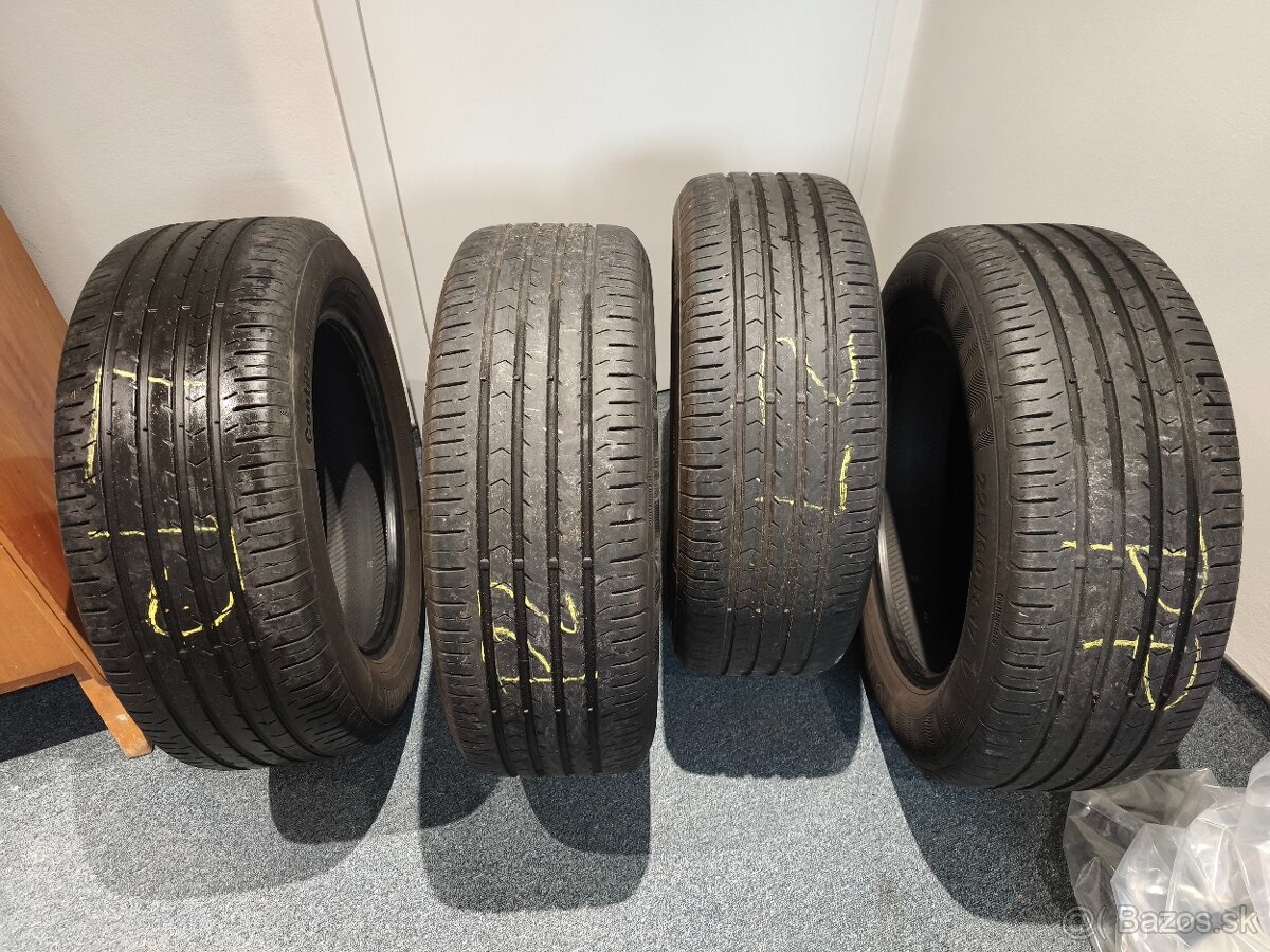 Sada letných pneu. Continental 225/60 r17 - 3