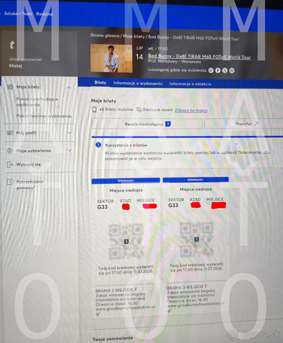 Bad Bunny Varšava 14.7.2026 - 3