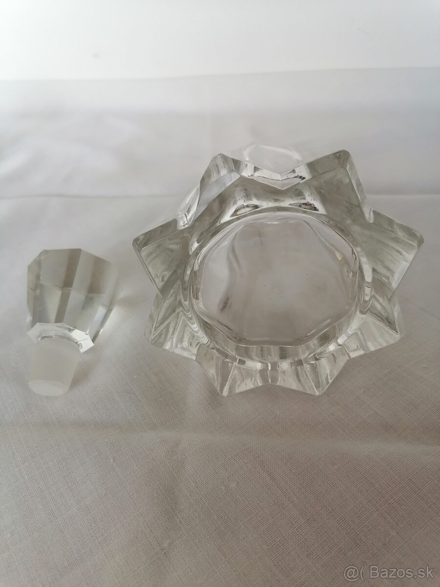 Karafa s pohármi, "Hviezda" - číra. - 3